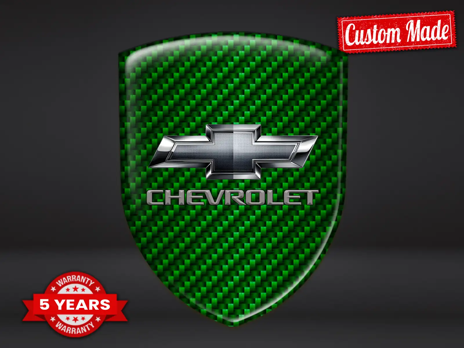 Chevrolet Stampa Adesivi Logo Edizione Premium Regolabili